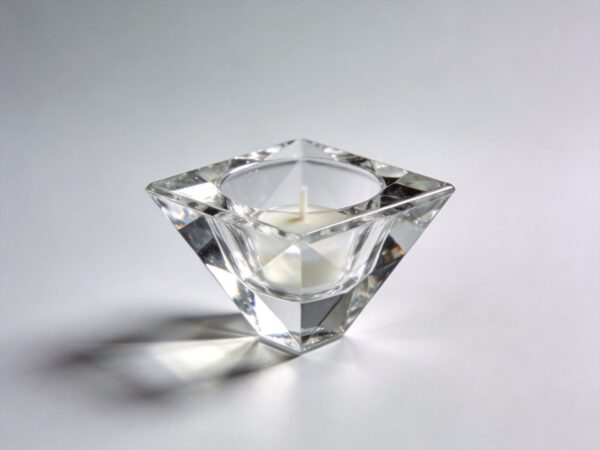 Crystal Diamond Candle Holder